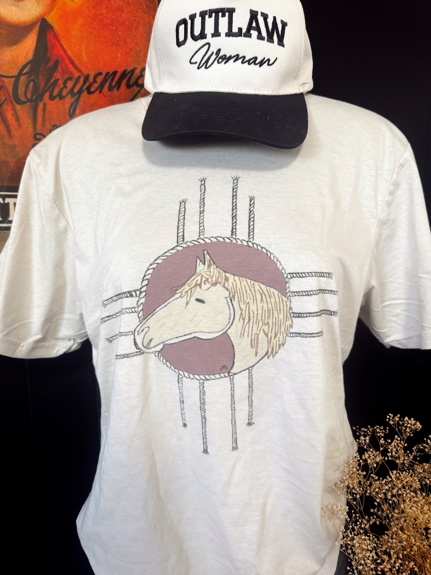 Southwest Pony on Tee
