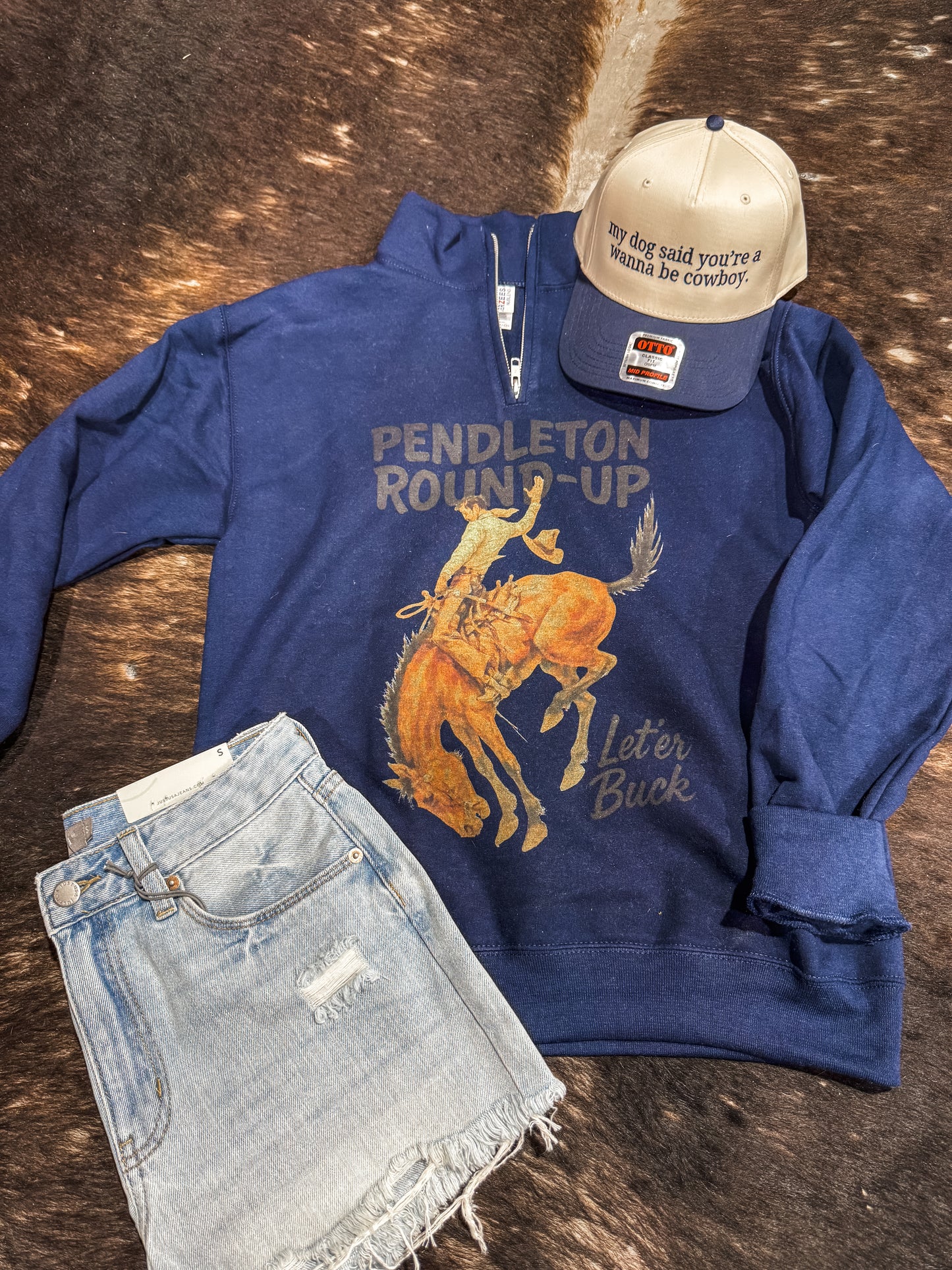Pendleton Roundup 1/4 Zip