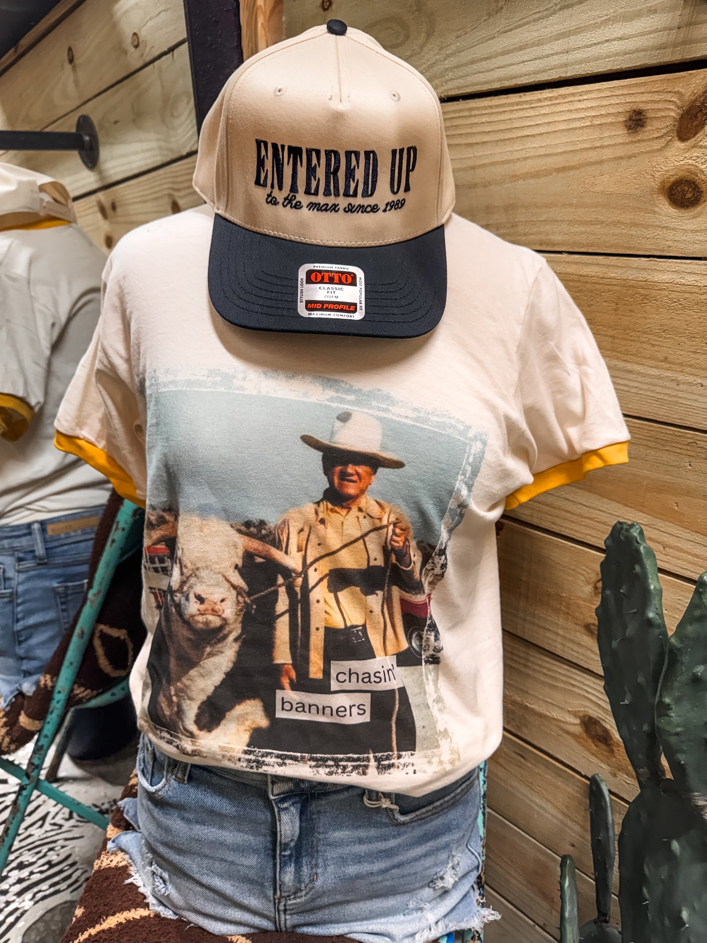 Chasin Banners Ringer Tee
