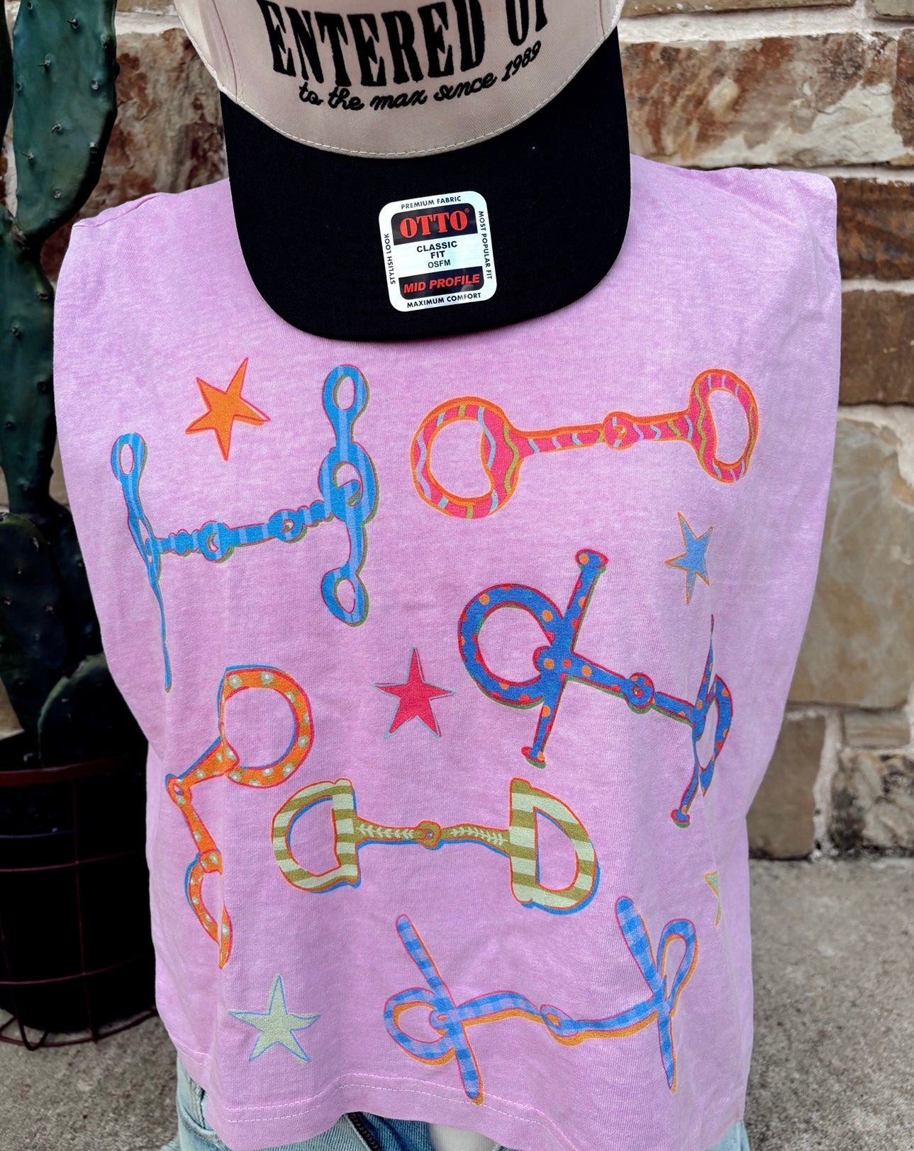 Colorful Snaffles Tank