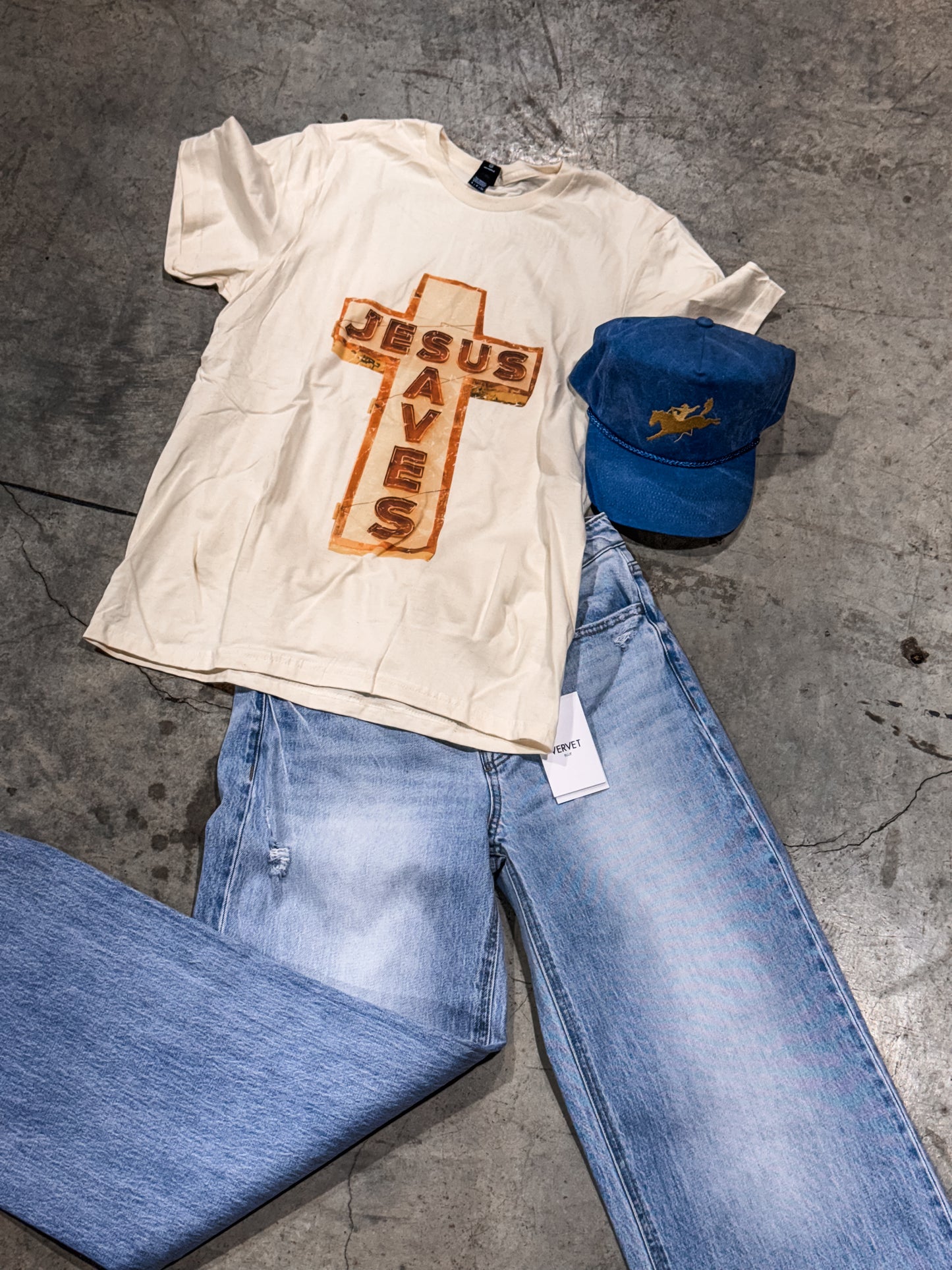 Jesus Saves Tee