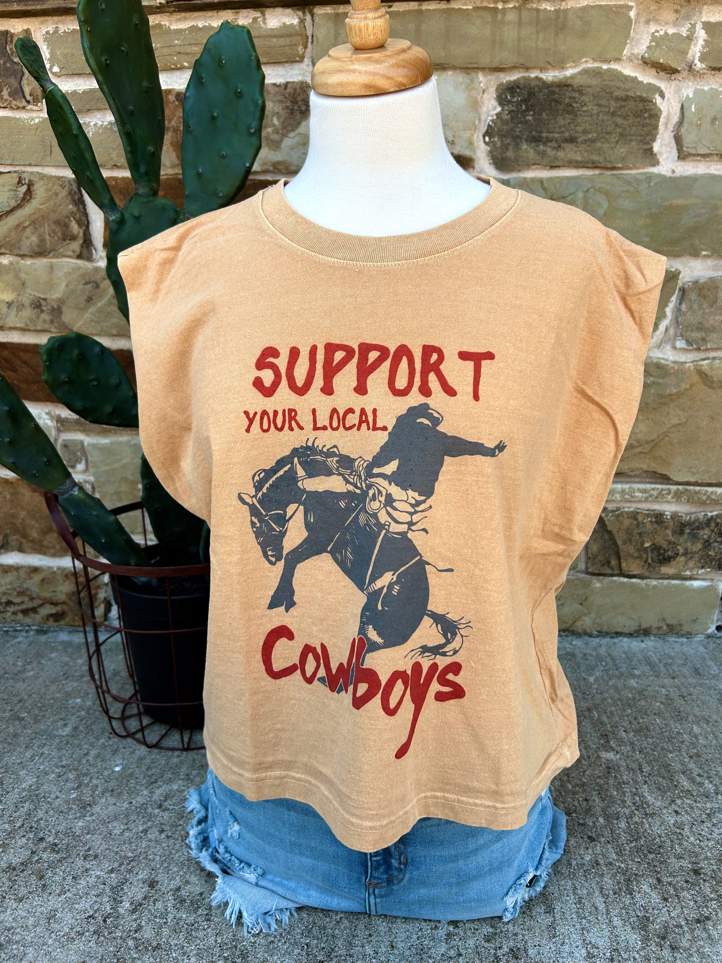 Support Local Cowboys Tee + Tank