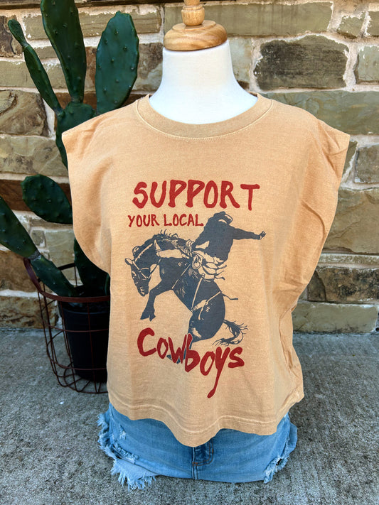 Support Local Cowboys Tee + Tank