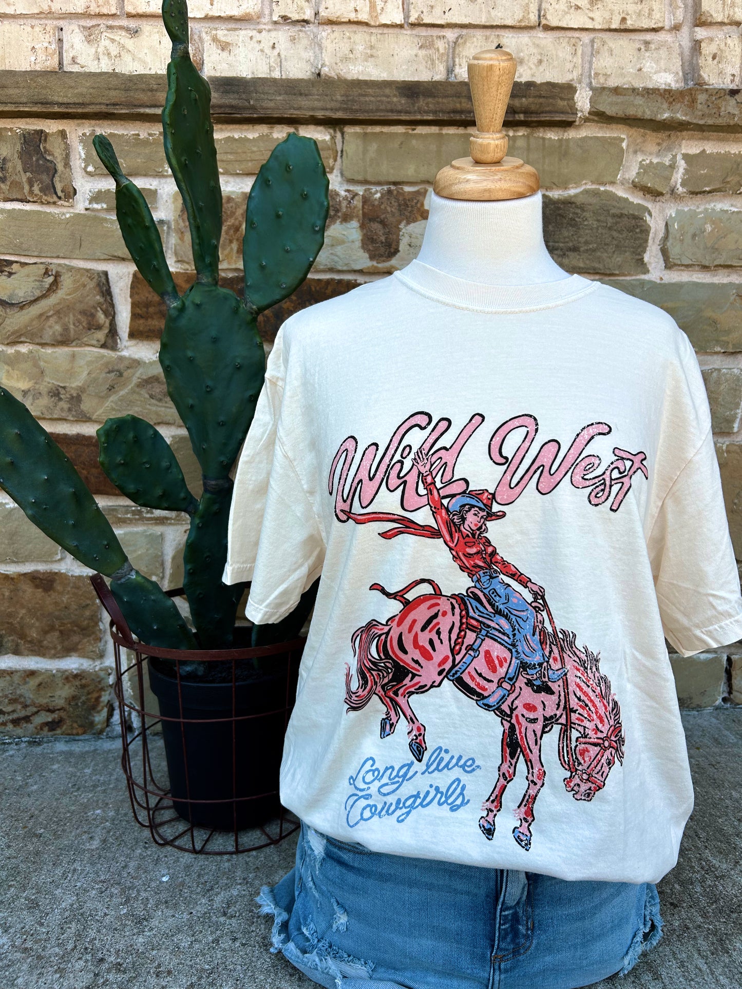 Wild West Cowgirl Tee