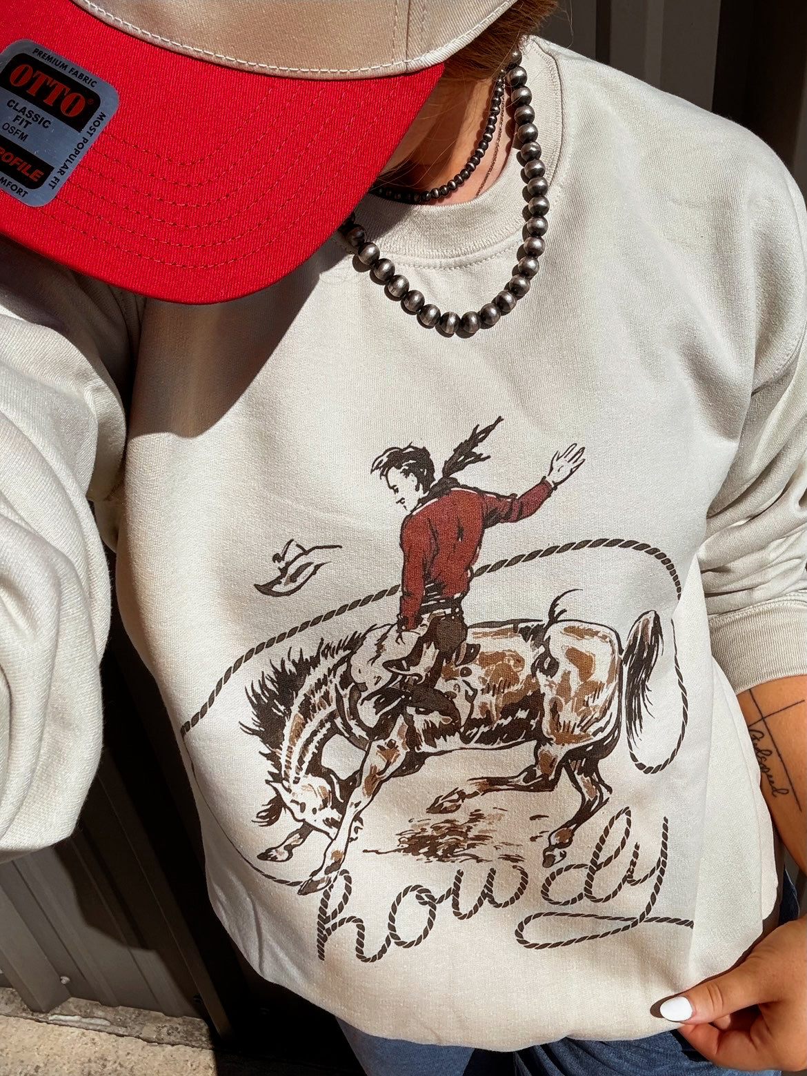 Howdy Bucker Sweatshirt
