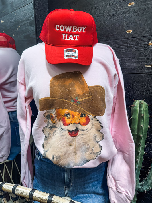 Cowboy Santa Sweatshirt