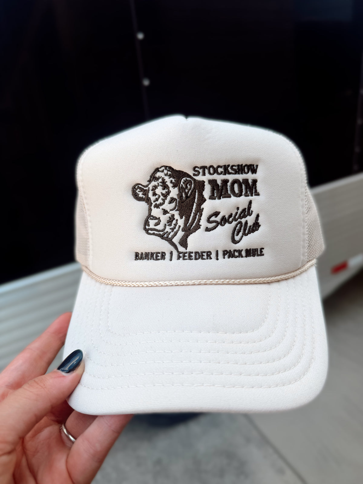 Stockshow Mom Social Club Cap