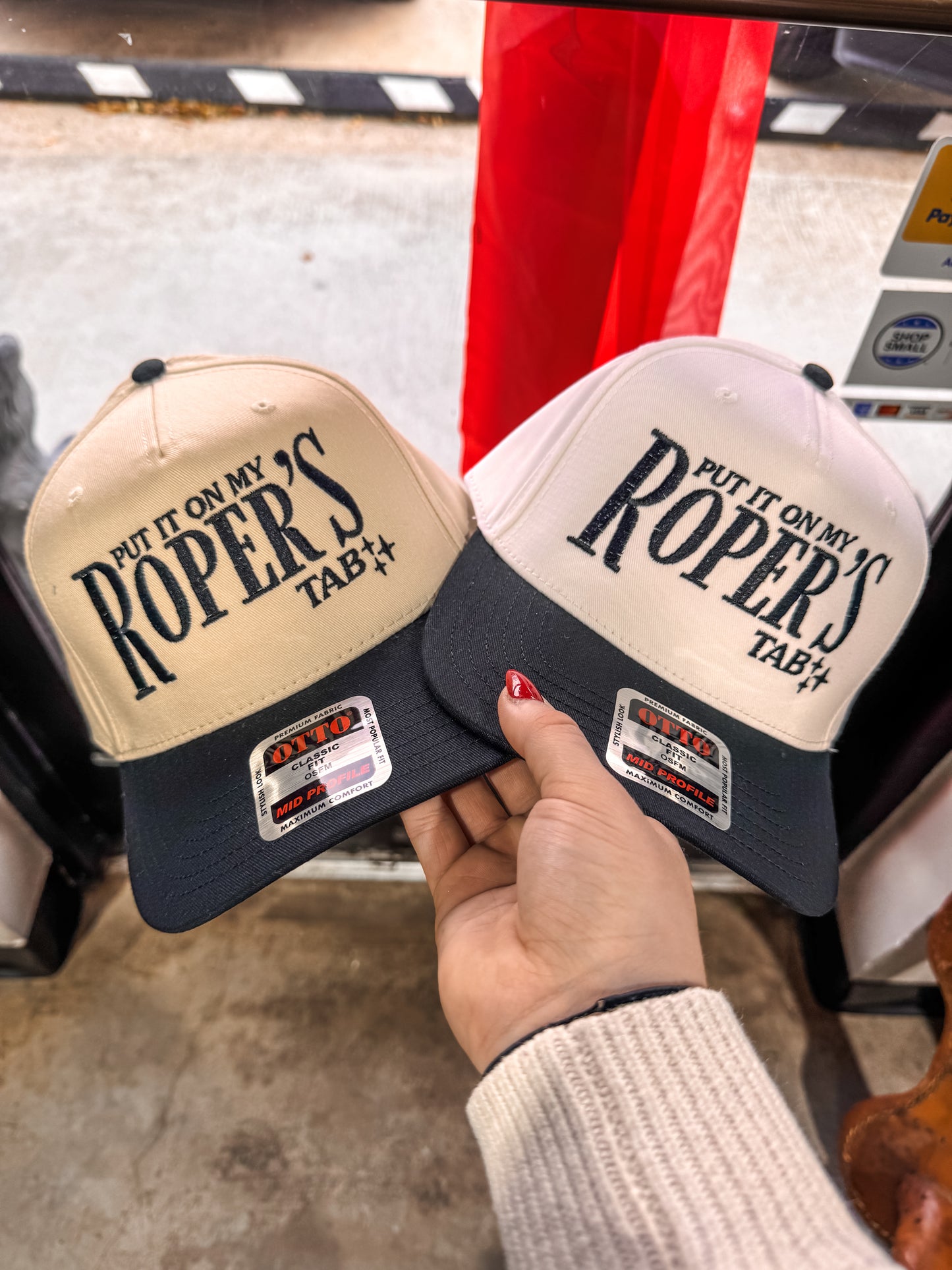 Put it on Roper's Tab