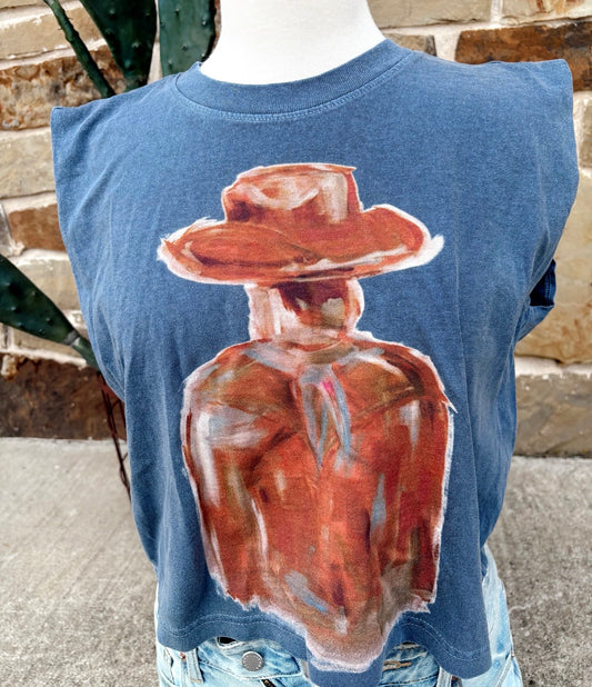 Painted Cowboy Tank