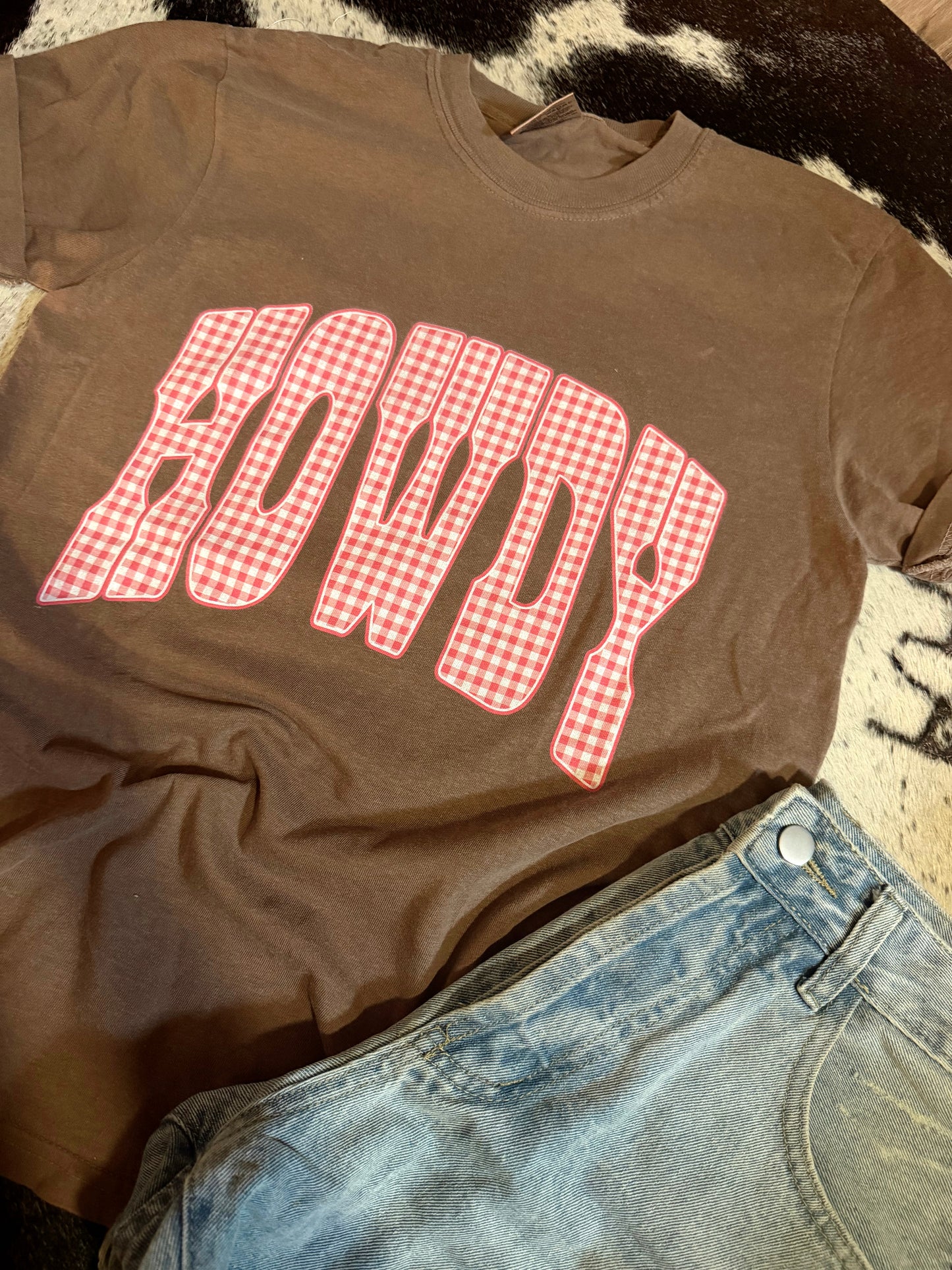 Howdy Pink Tee