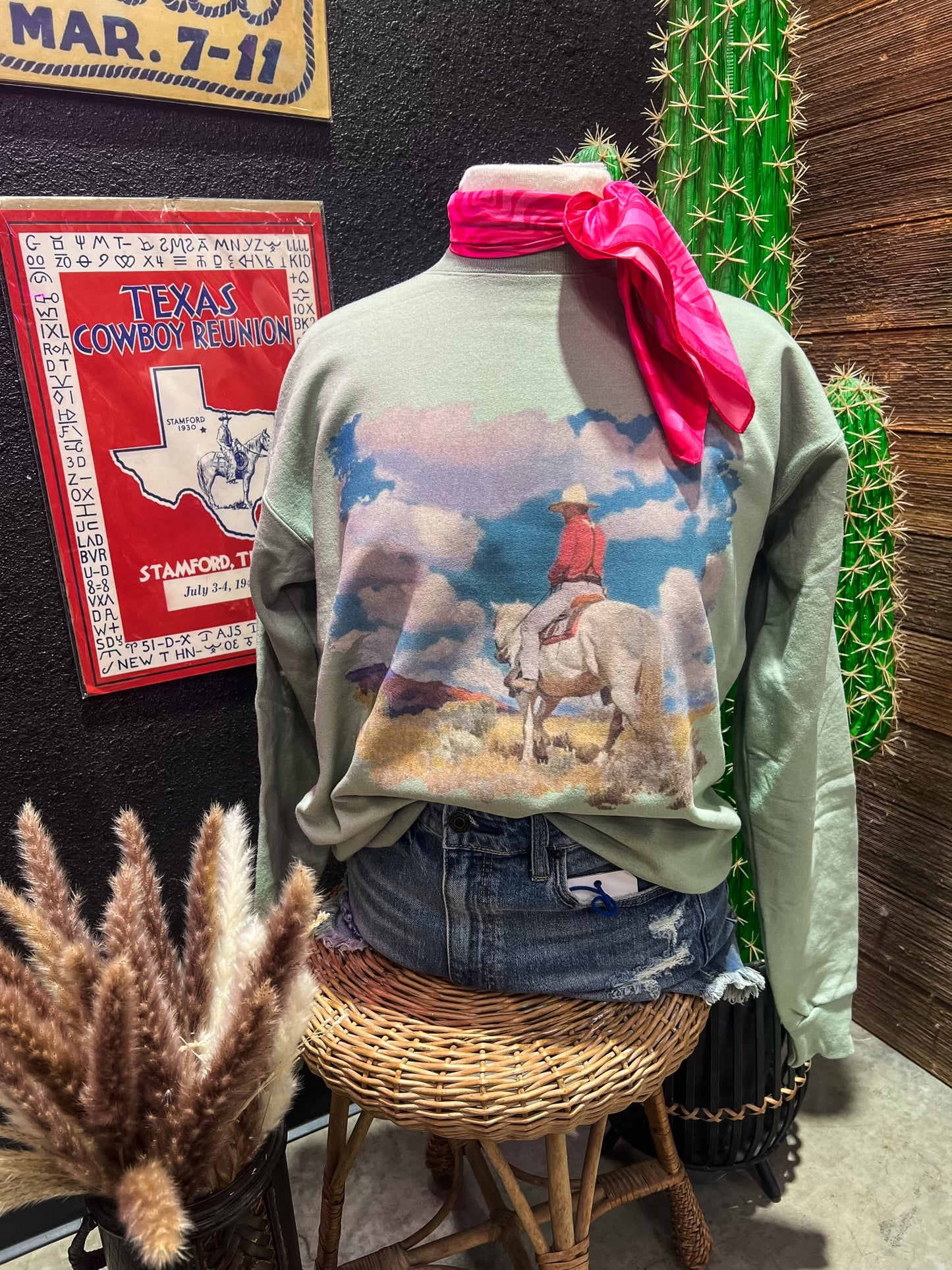 Cloud Rider Design on Sweatshirt