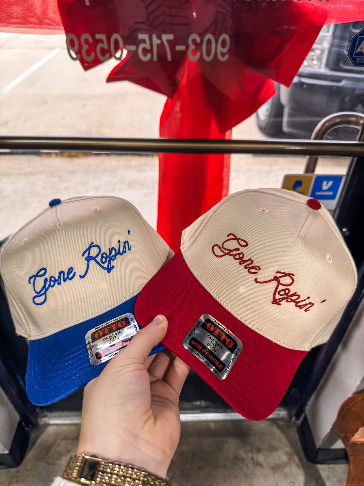 Gone Ropin' Cap