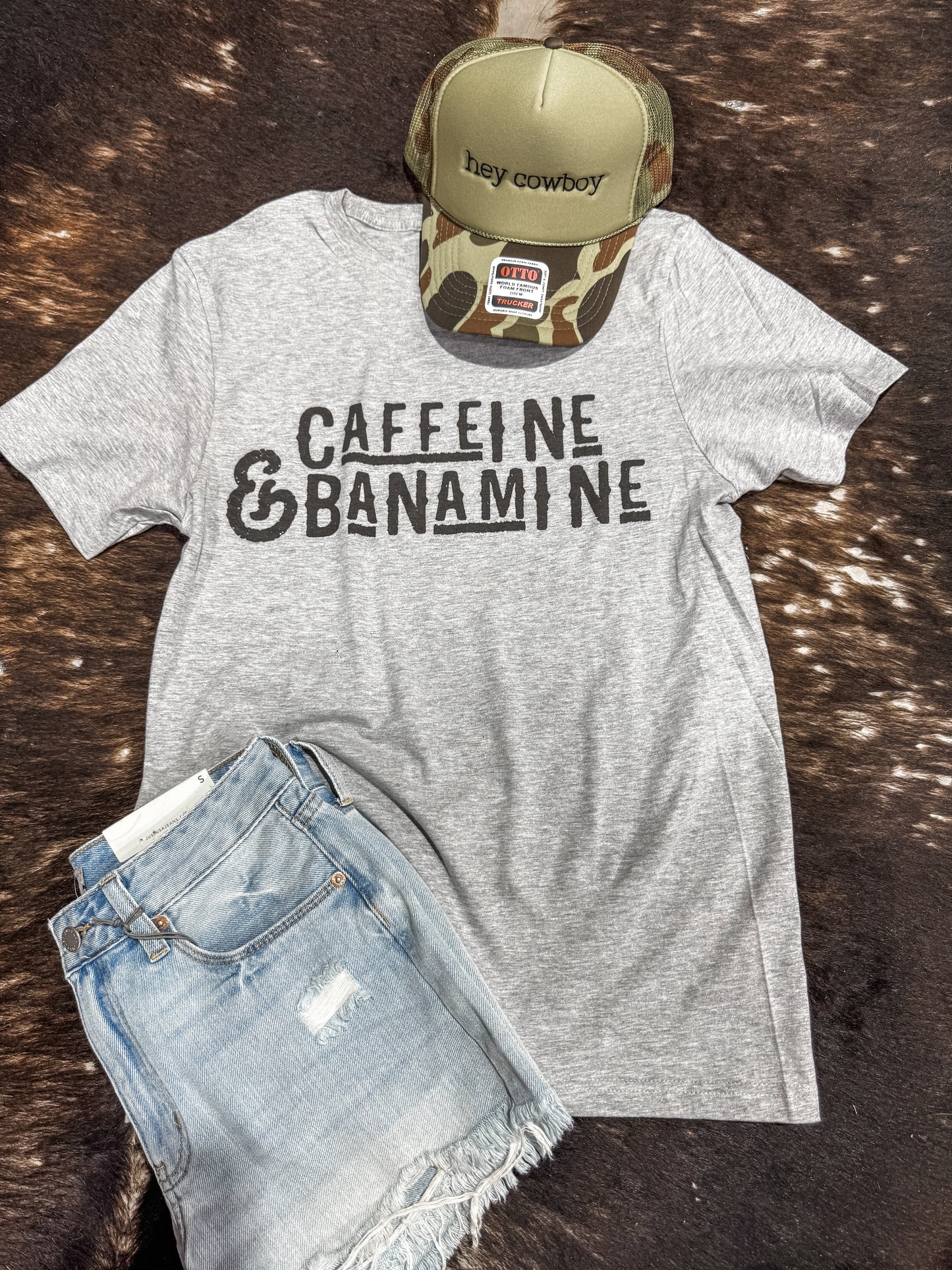 Caffeine and Banamine Tee