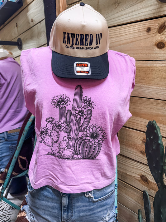 Cactus Scene Tank