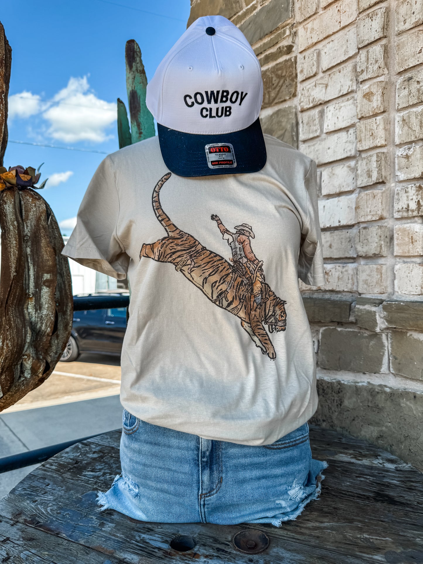 Tiger Bronc Tee