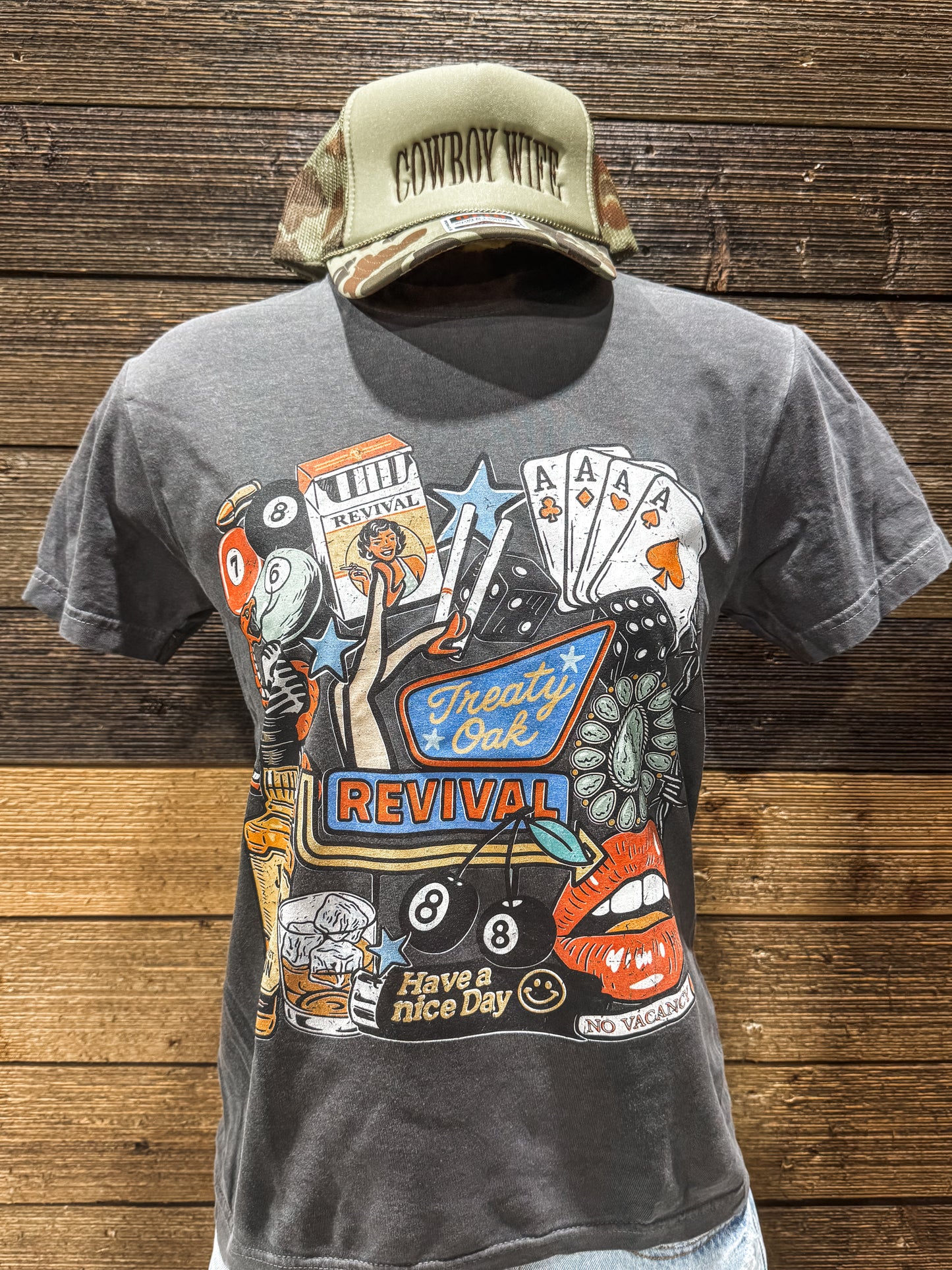 Treaty Western Grunge Tee