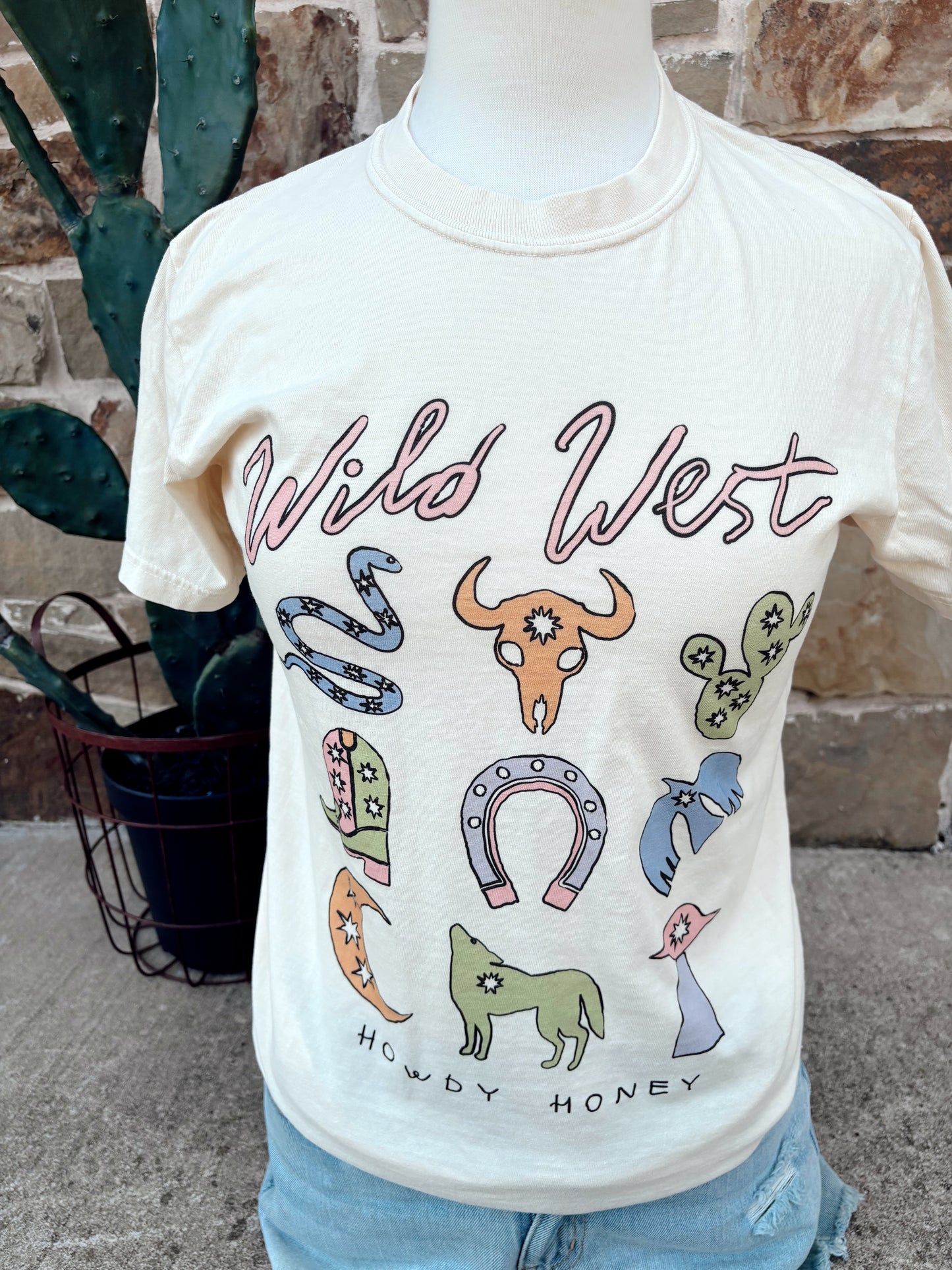 Wild West Doodles Tee