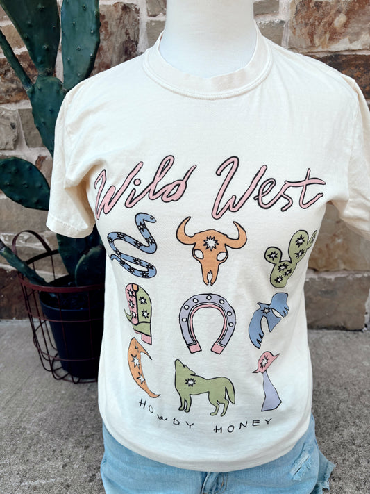 Wild West Doodles Tee