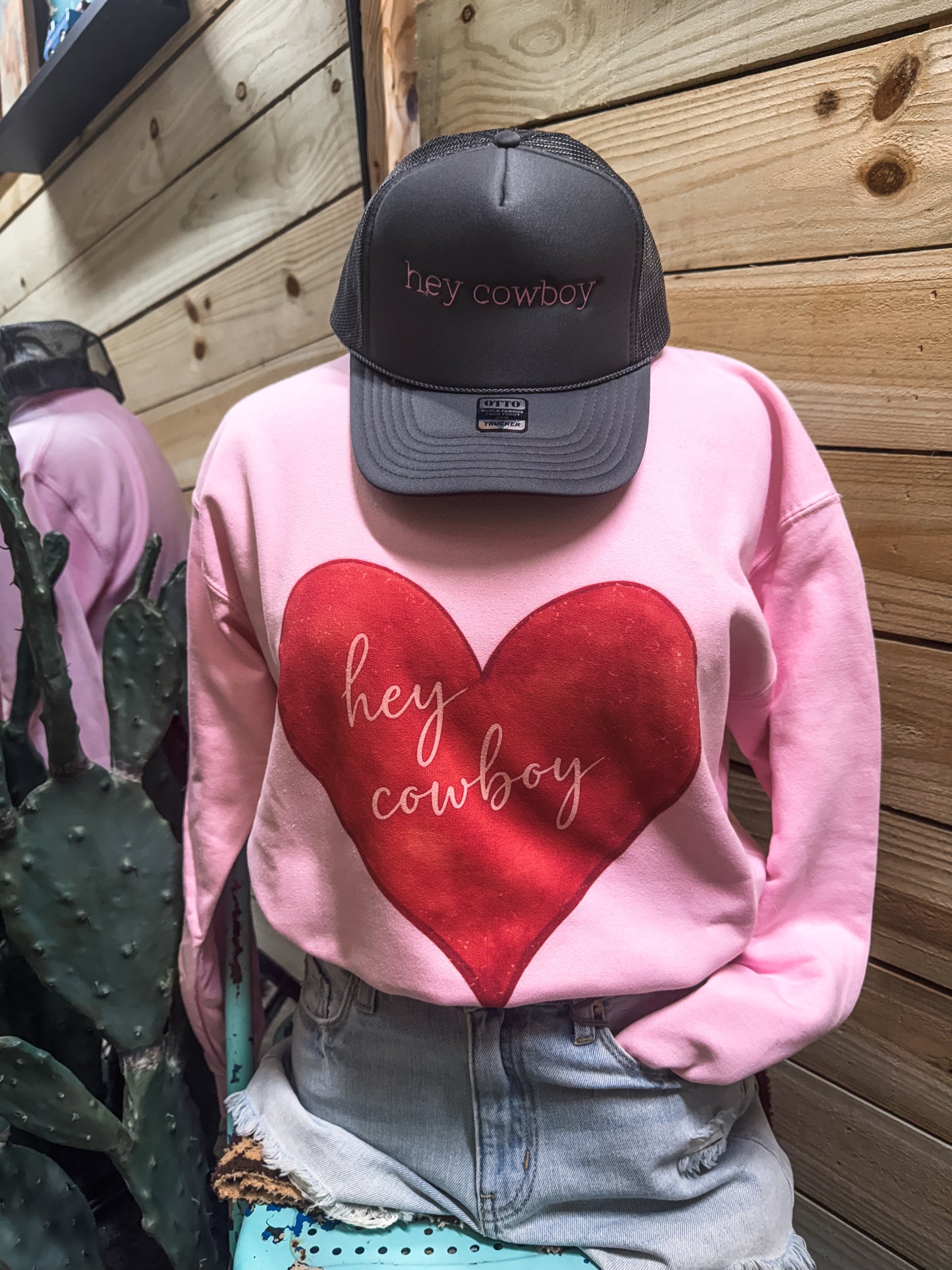 "Hey Cowboy" (heart)