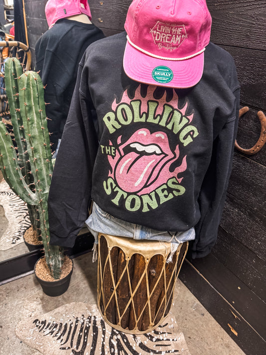 The Rolling Stones Flames Sweatshirt