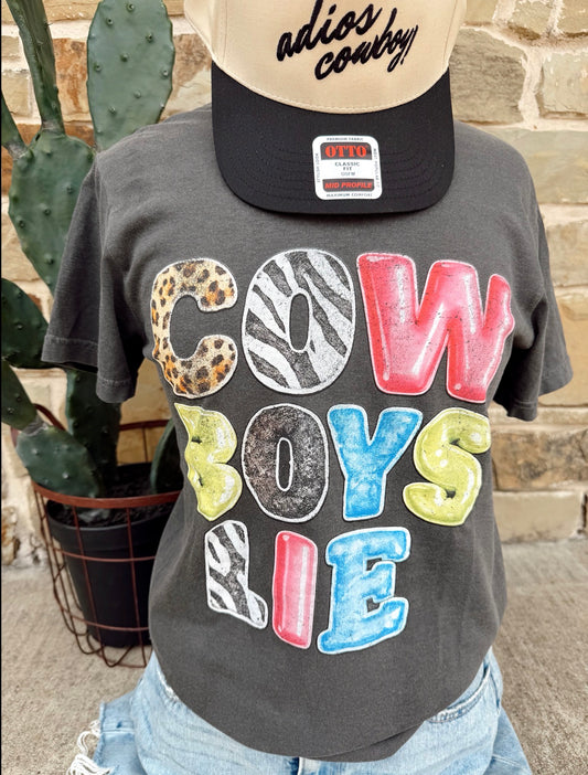 Cowboys Lie Bubble Tee