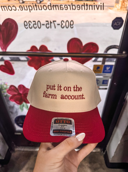 Farm Account Cap