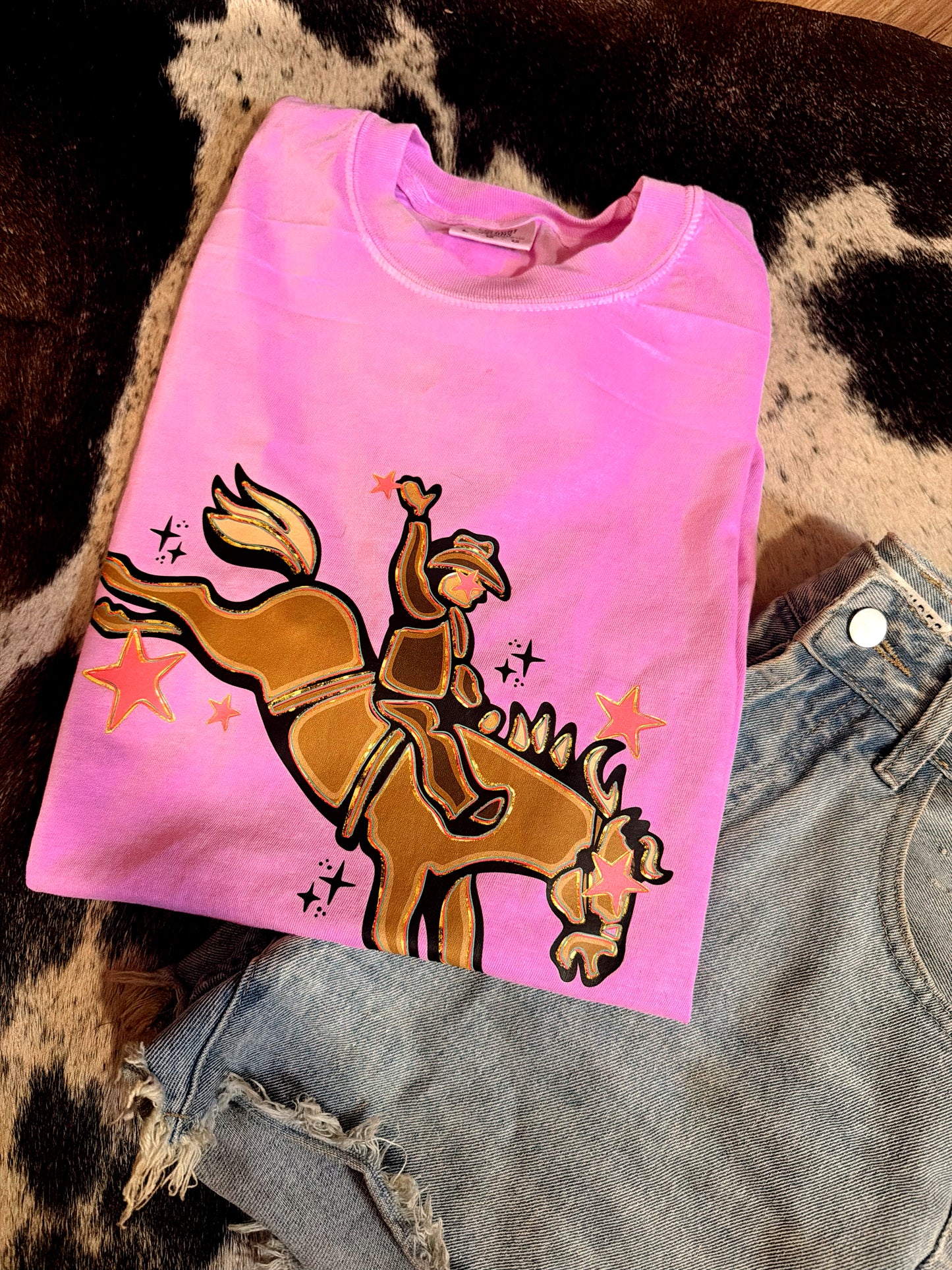 Ghol Violet Bucker Tee