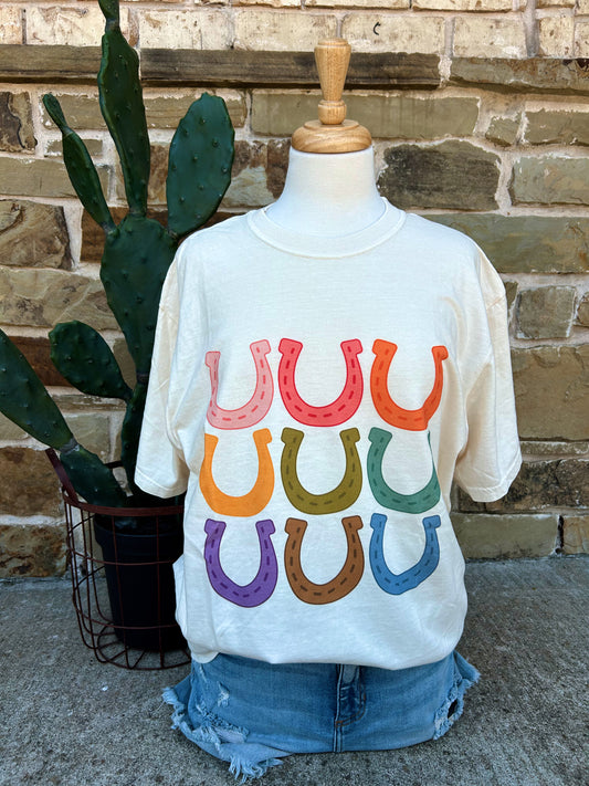 Color Pop Shoes Tee