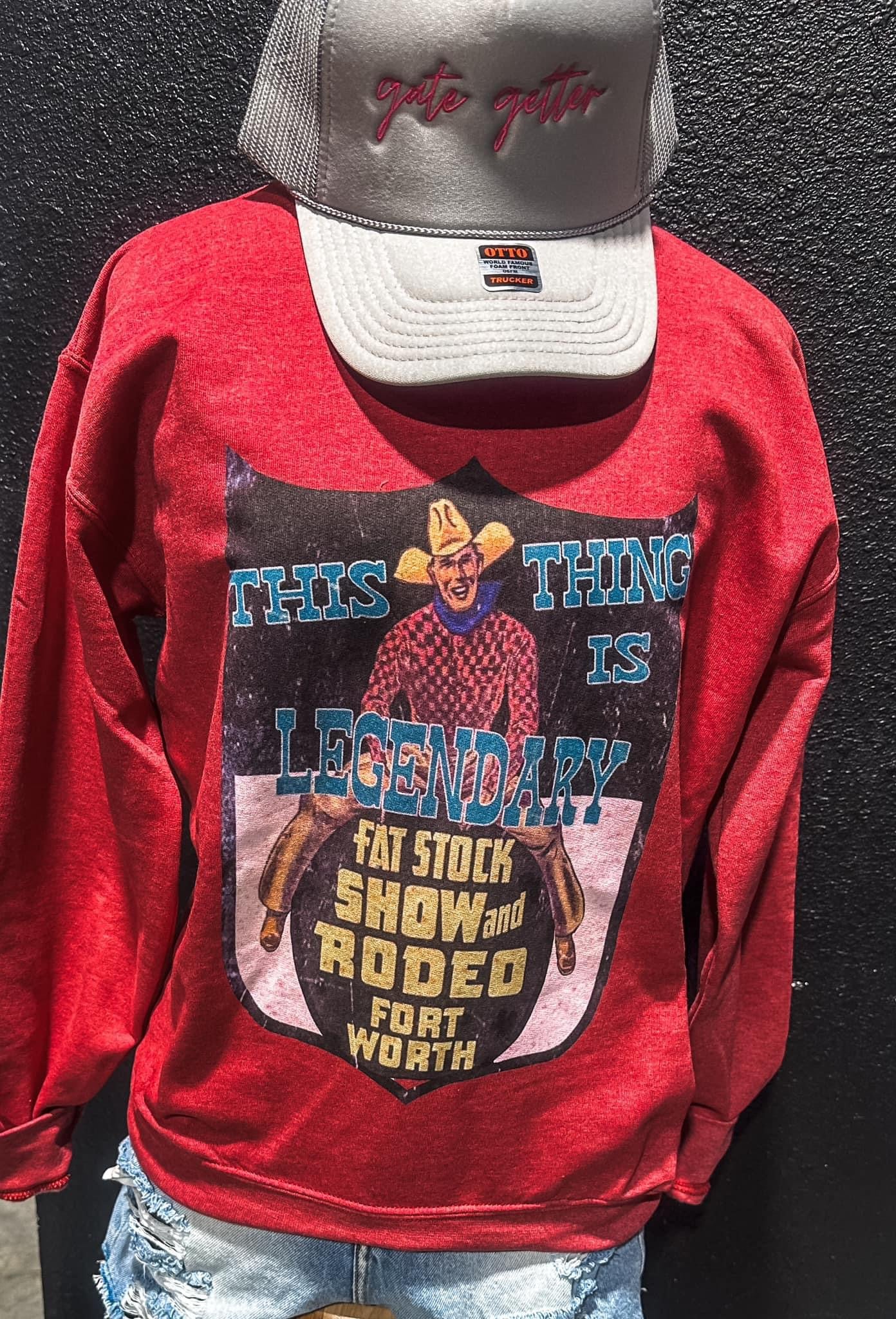 Fat Stock Design on Sweatshirt